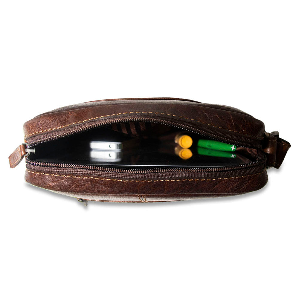 Slim Zippered Crossbody #7203