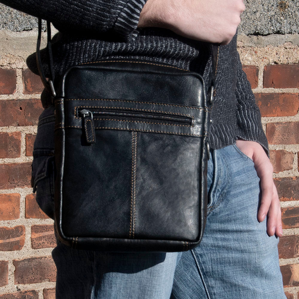 Slim Zippered Crossbody #7203
