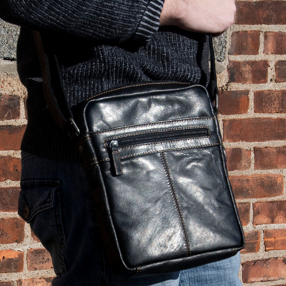 Slim Zippered Crossbody #7203