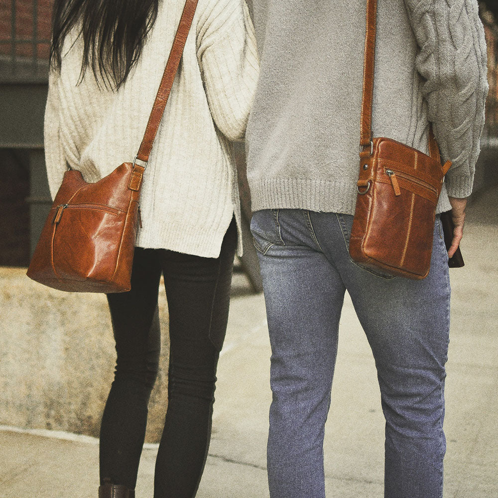 Slim Zippered Crossbody #7203
