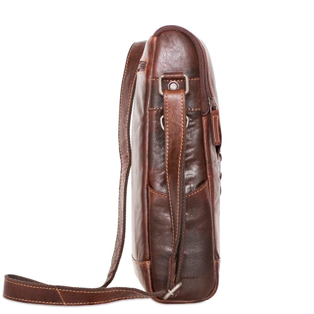 Crossbody Messenger & Wine Bag #7513
