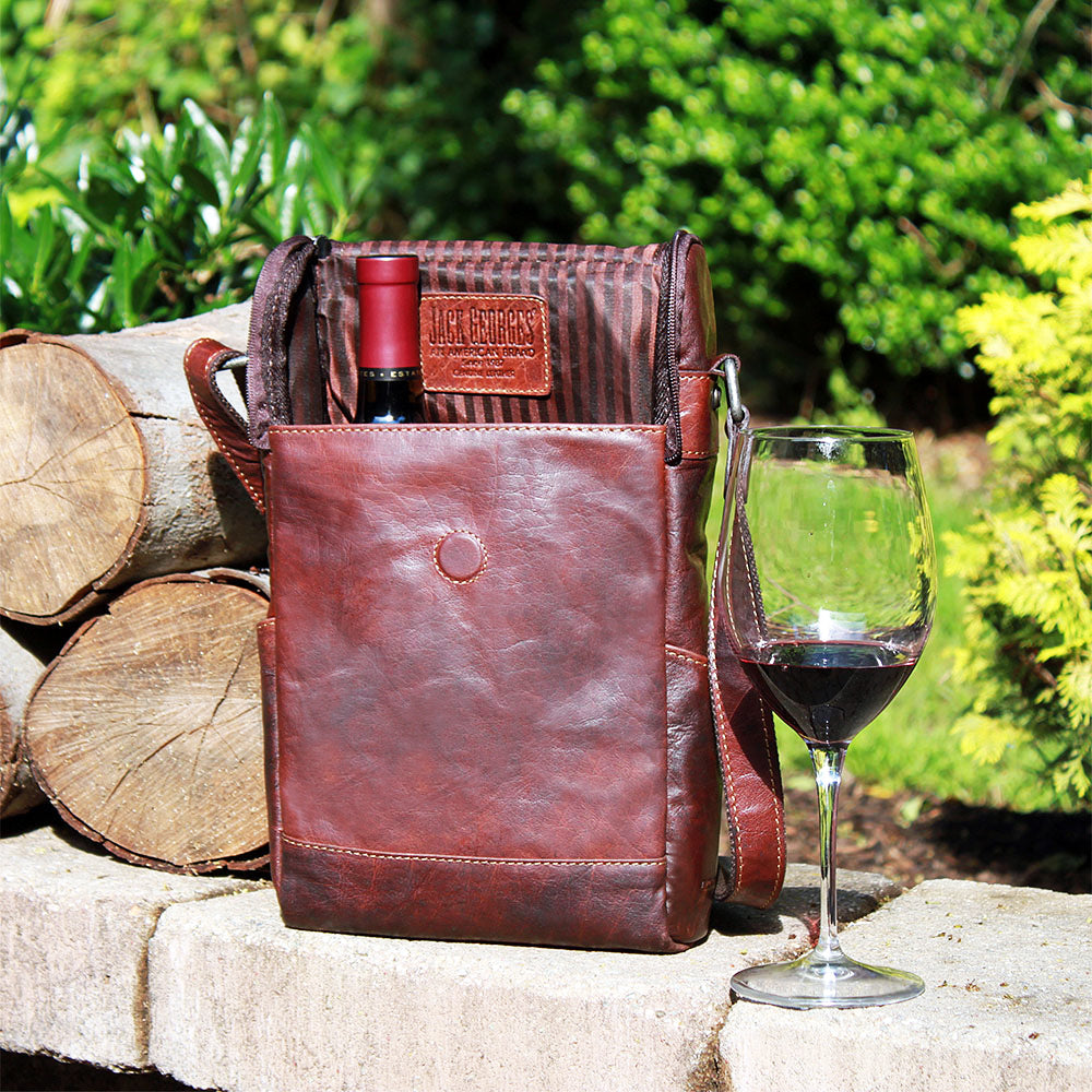 Crossbody Messenger & Wine Bag #7513