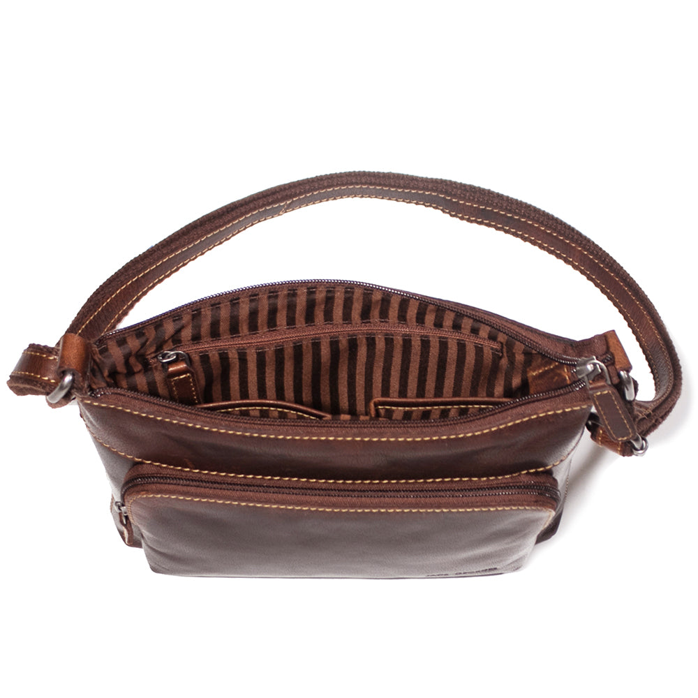 Hornback Croco Mini City Crossbody #HB810