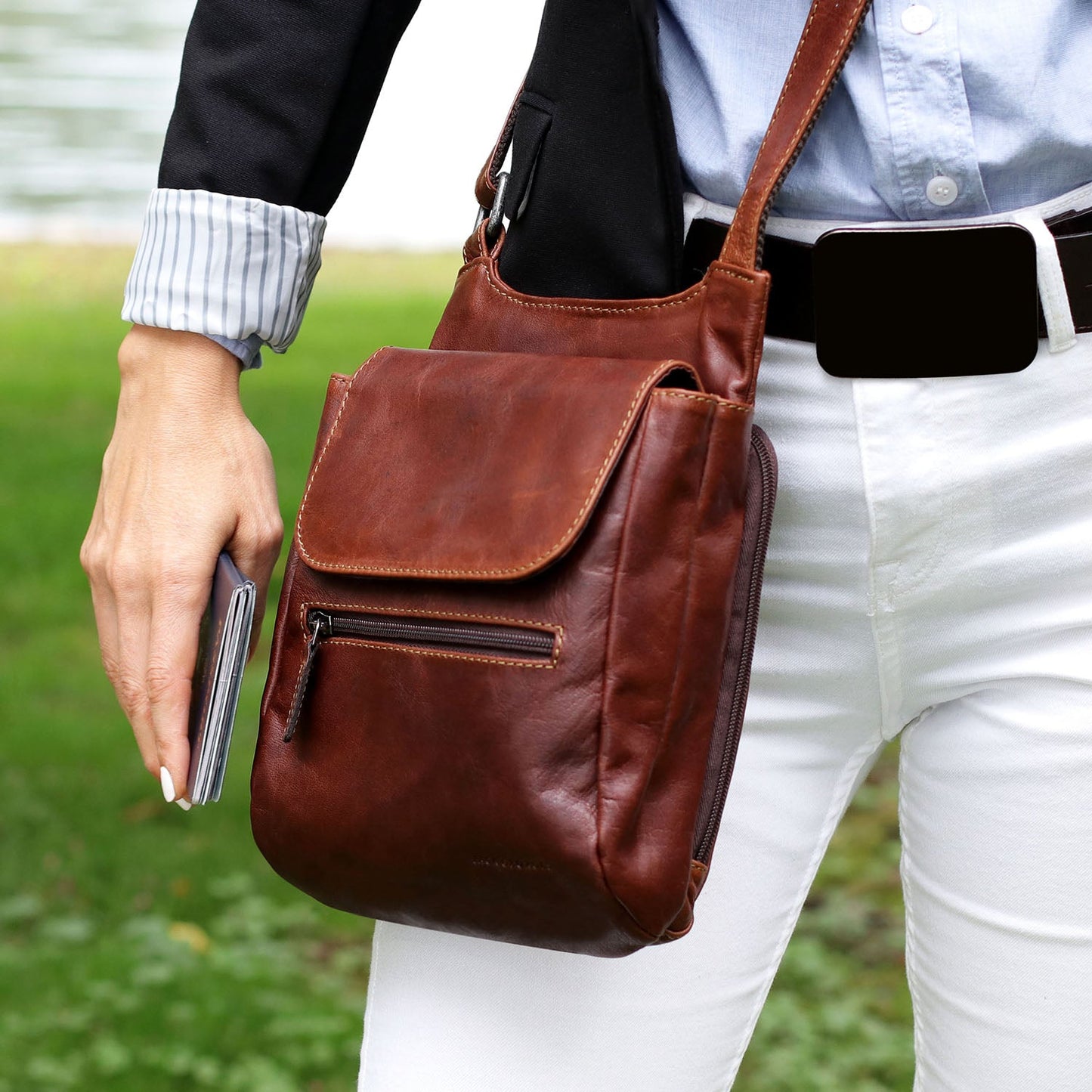 Slim Crossbody Bag #7831