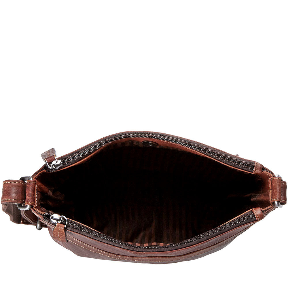 Woven Zippered Crossbody Hobo Bag #WF832