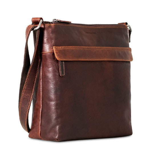 Zippered Crossbody Hobo Bag #7832