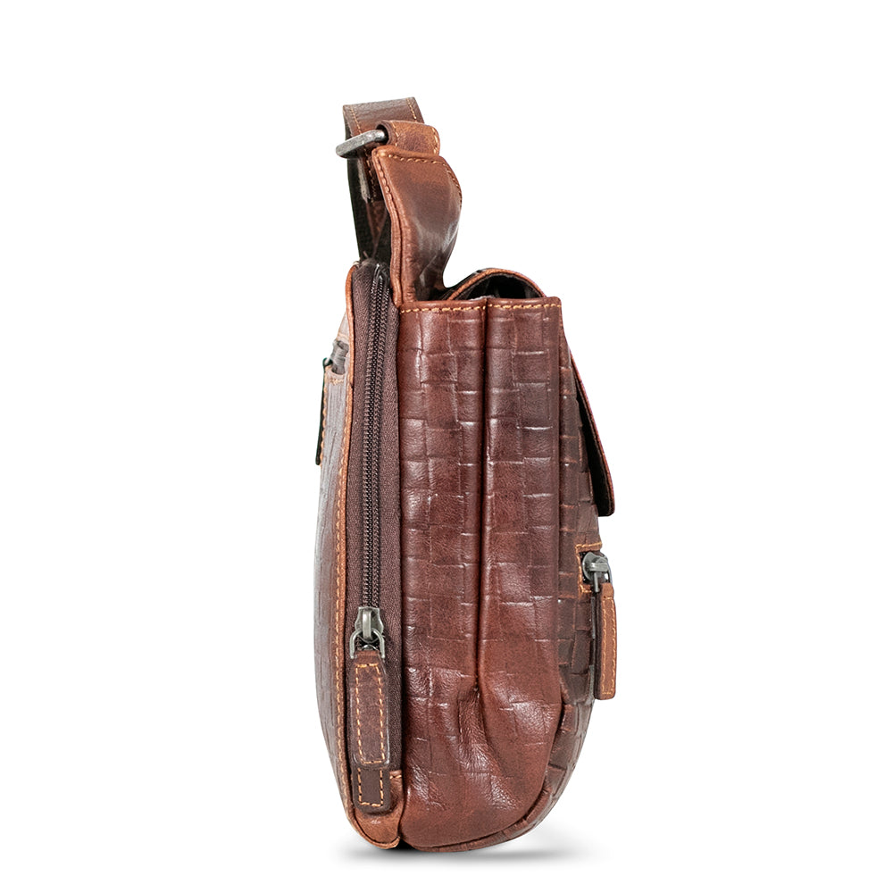 Woven Slim Crossbody Bag #WF831